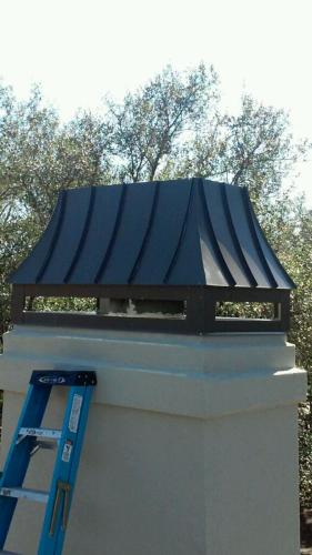 Chimney Shrouds | Stone Gate Roofing | Houston TX