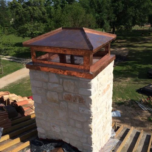 Chimney Shrouds | Stone Gate Roofing | Houston TX